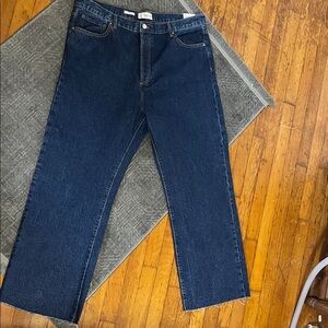 Ming Denim Classic button fly Blue Jeans Nora